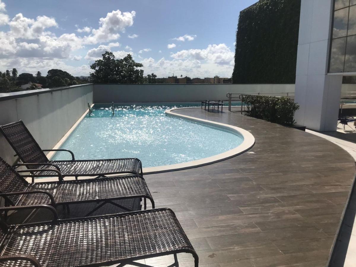 Ferienwohnung Flat Beira Mar Barra De Jangada Andar Alto Jaboatao Recife Exterior foto